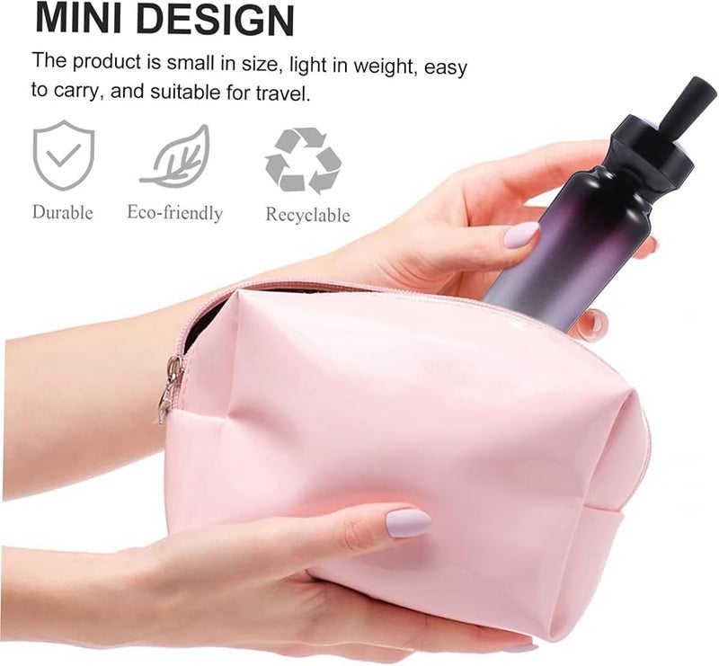 Minkissy 20 مل زجاجات زجاجية للزيوت الأساسية مع قطارة 4 قطع 10X2X2 سم قابلة لإعادة التعبئة للعلاج العطري DIY والسفر - Image 3